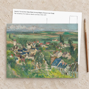 Paul Cezanne - Auvers, Panoramablick Postkarte