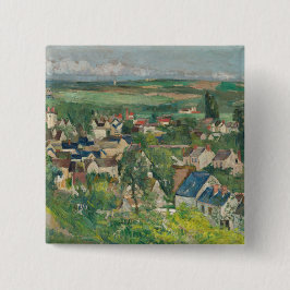 Paul Cezanne - Auvers, Panoramasicht Button