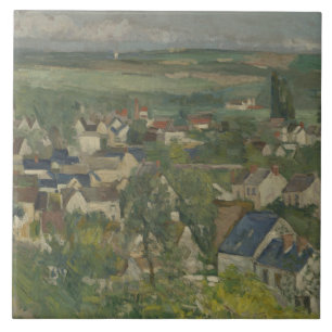 Paul Cezanne - Auvers, Panoramasicht Fliese