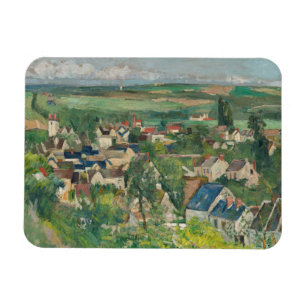 Paul Cezanne - Auvers, Panoramasicht Magnet