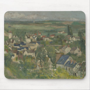 Paul Cezanne - Auvers, Panoramasicht Mousepad
