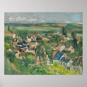 Paul Cezanne - Auvers, Panoramasicht Poster