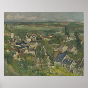 Paul Cezanne - Auvers, Panoramasicht Poster