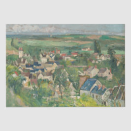 Paul Cezanne - Auvers, Panoramasicht Seidenpapier