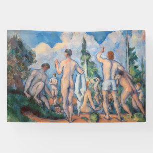 Paul Cezanne - Badende Banner