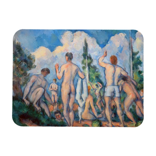 Paul Cezanne - Badende Magnet (Horizontal)