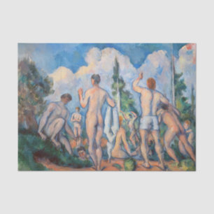 Paul Cezanne - Badende Seidenpapier