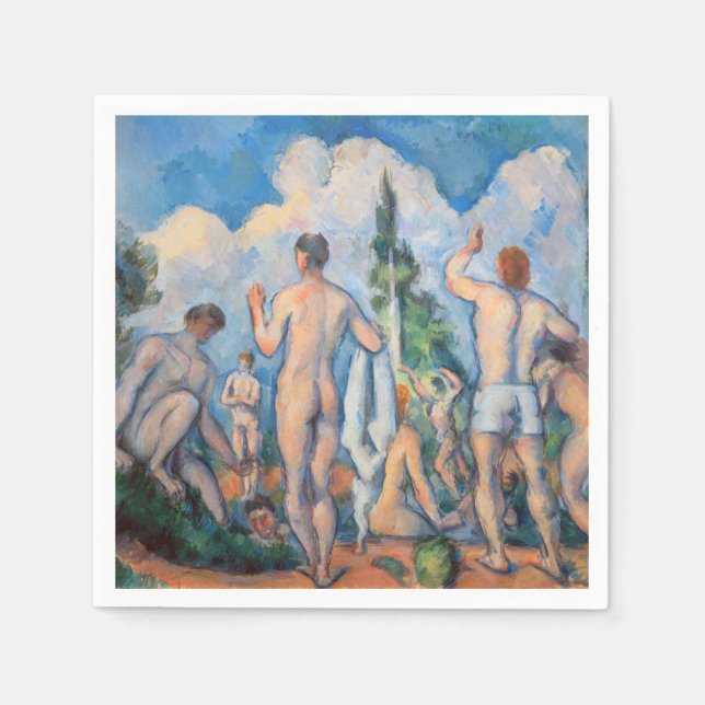 Paul Cezanne - Badende Serviette (Vorderseite)