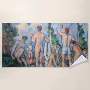 Paul Cezanne - Badende Strandtuch