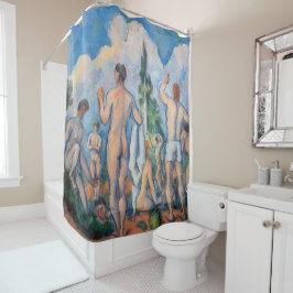 Paul Cezanne - Bathers Duschvorhang