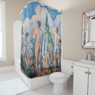 Paul Cezanne - Bathers Duschvorhang
