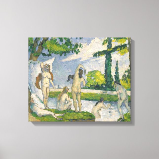 Paul Cezanne | Bathers Leinwanddruck (Vorderseite)