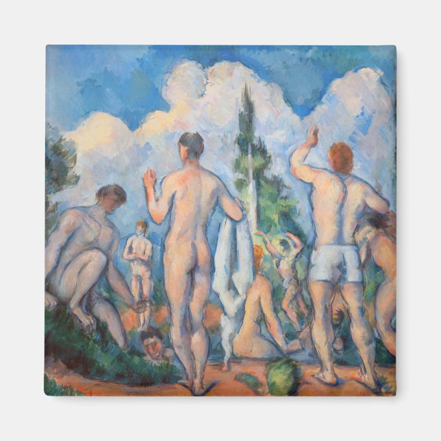 Paul Cezanne - Bathers Magnet (Vorne)