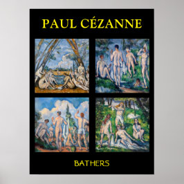 Paul Cezanne - Bathers Masterpiece Selection Poster