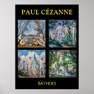Paul Cezanne - Bathers Masterpiece Selection Poster