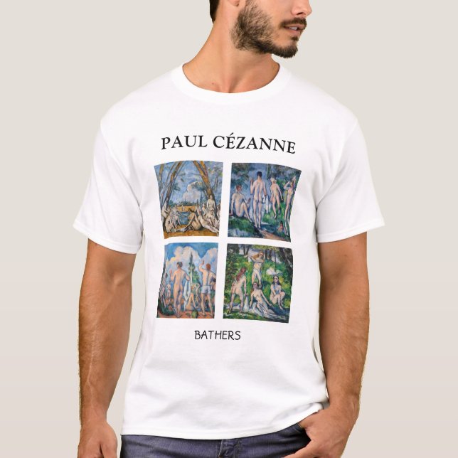 Paul Cezanne - Bathers Masterpiece Selection T-Shirt (Vorderseite)