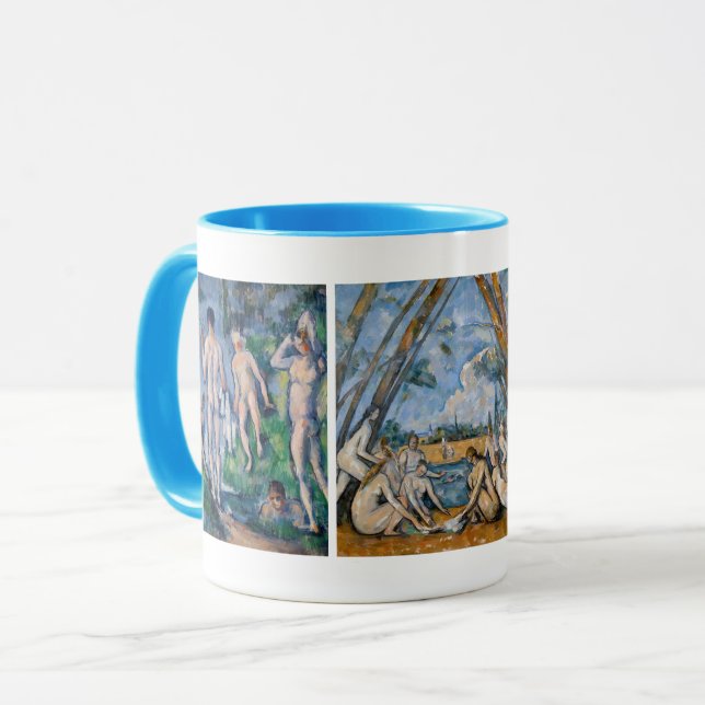 Paul Cezanne - Bathers Masterpiece Selection Tasse (Vorderseite Links)