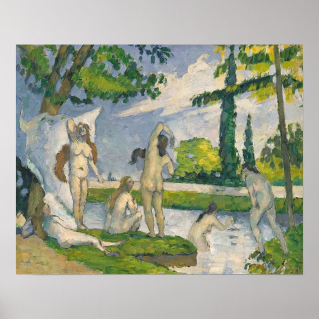 Paul Cezanne | Bathers Poster (Vorne)
