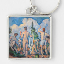 Paul Cezanne - Bathers Schlüsselanhänger