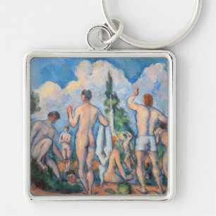 Paul Cezanne - Bathers Schlüsselanhänger