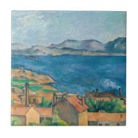 Paul Cezanne - Bucht von Marseille, von Estaque au