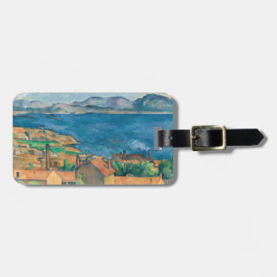 Paul Cezanne - Bucht von Marseille, von Estaque au Gepäckanhänger