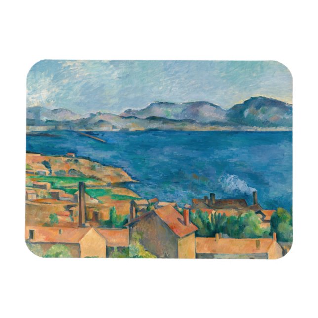 Paul Cezanne - Bucht von Marseille, von Estaque au Magnet (Horizontal)
