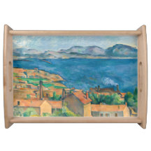 Paul Cezanne - Bucht von Marseille, von Estaque au
