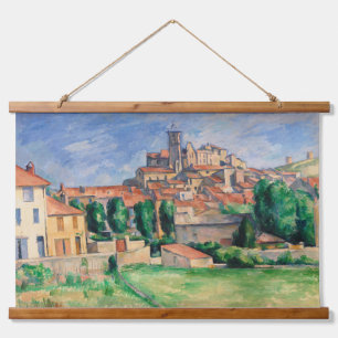 Paul Cezanne  Cezanne Malerei  Cezanne Gardanne Wandteppich Mit Holzrahmen