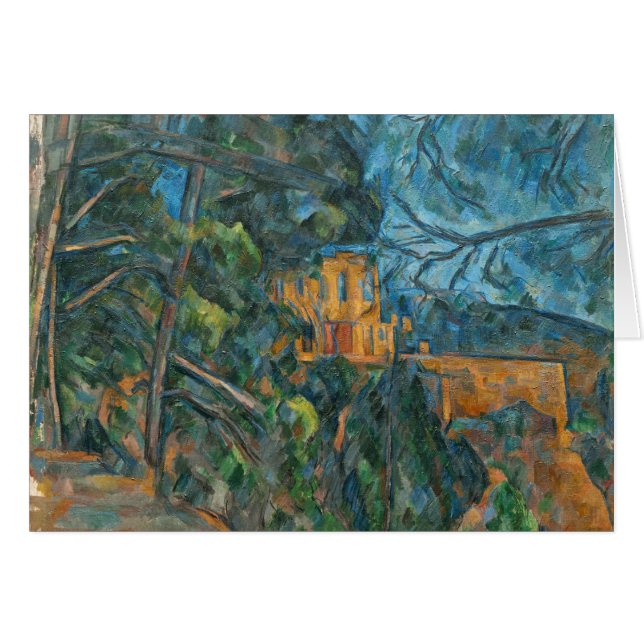 Paul Cezanne Chateau Noir, 1900-04 (Öl wird gepump (Vorderseite (Horizontal))