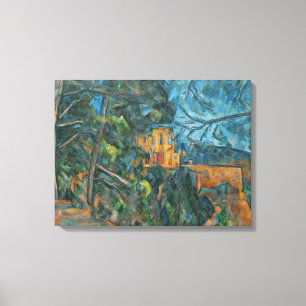 Paul Cezanne Chateau Noir, 1900-04 (Öl wird gepump Leinwanddruck