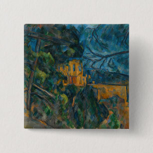 Paul Cezanne - Chateau Noir Button