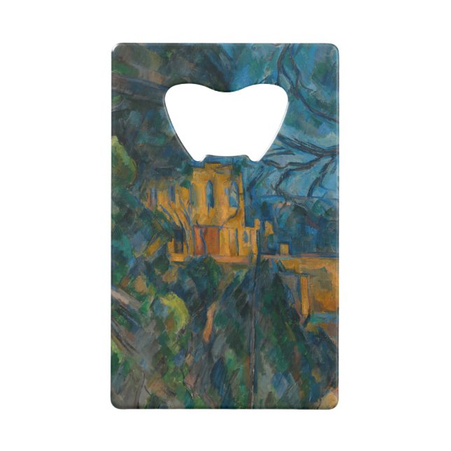 Paul Cezanne - Chateau Noir Geldbeutel Flaschenöffner (Vorderseite)