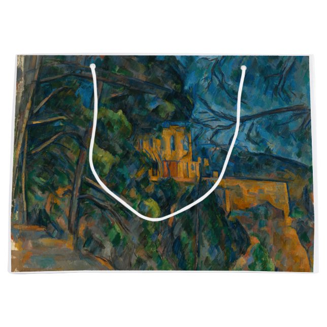 Paul Cezanne - Chateau Noir Große Geschenktüte (Vorderseite)