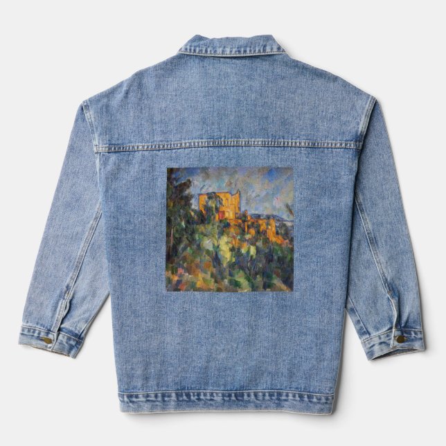 Paul Cezanne - Chateau Noir Jeansjacke (Rückseite)