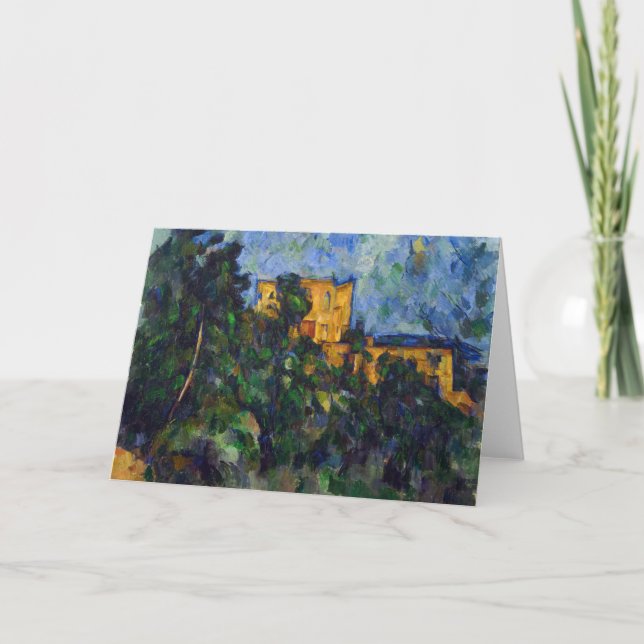 Paul Cezanne - Chateau Noir Karte (Vorderseite)