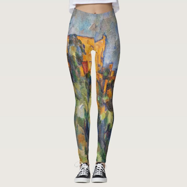 Paul Cezanne - Chateau Noir Leggings (Vorderseite)
