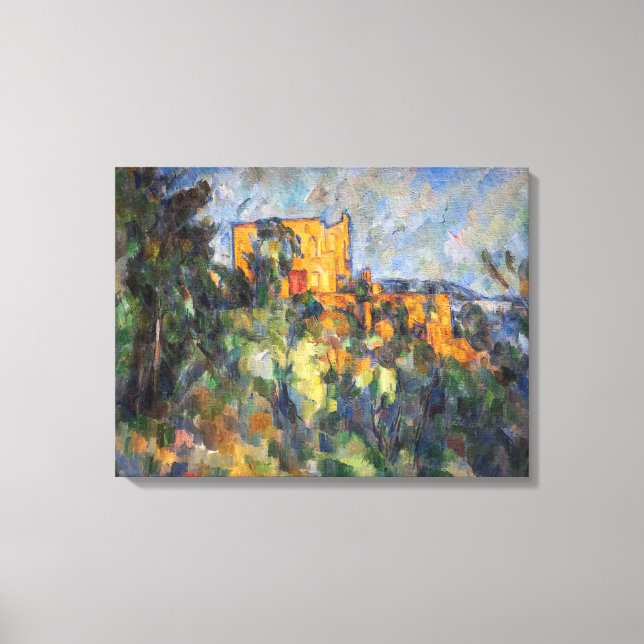 Paul Cezanne - Chateau Noir Leinwanddruck (Vorderseite)