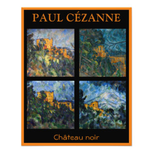 Paul Cezanne - Chateau Noir Masterpiece Selection Fotodruck