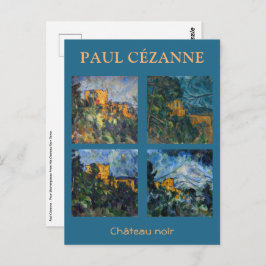 Paul Cezanne - Chateau Noir Masterpiece Selection Postkarte