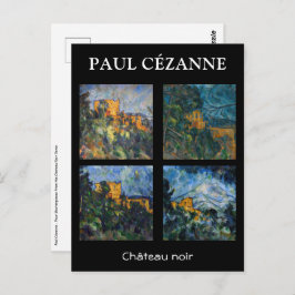 Paul Cezanne - Chateau Noir Masterpiece Selection Postkarte