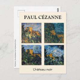 Paul Cezanne - Chateau Noir Masterpiece Selection Postkarte