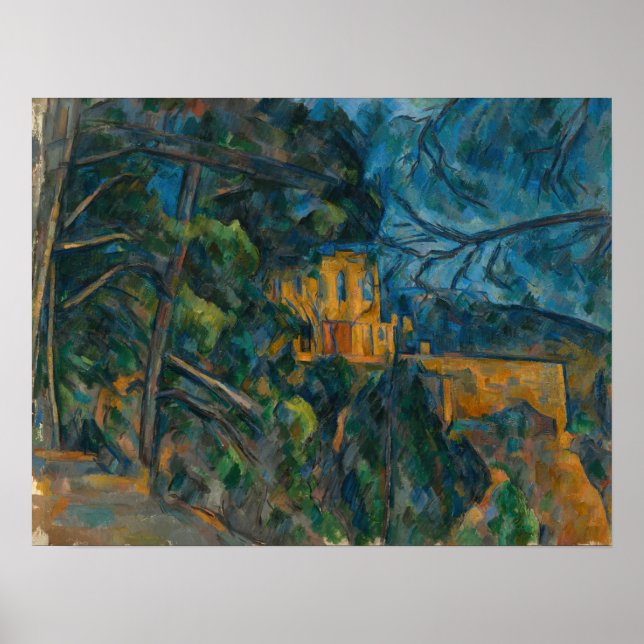 Paul Cezanne - Chateau Noir Poster (Vorne)