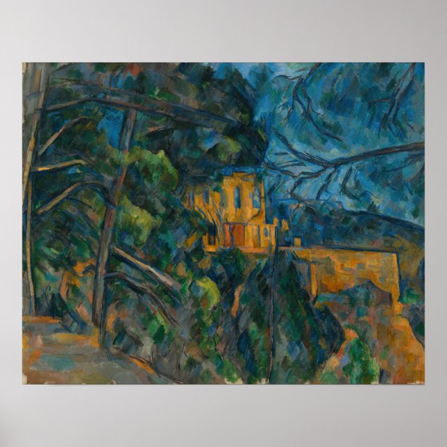 Paul Cezanne - Chateau Noir Poster (Vorne)
