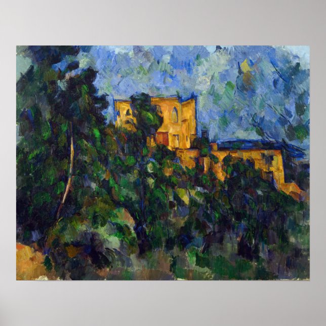 Paul Cezanne - Chateau Noir Poster (Vorne)