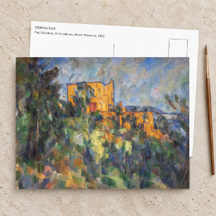 Paul Cezanne - Chateau Noir Postkarte
