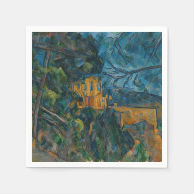 Paul Cezanne - Chateau Noir Serviette (Vorderseite)