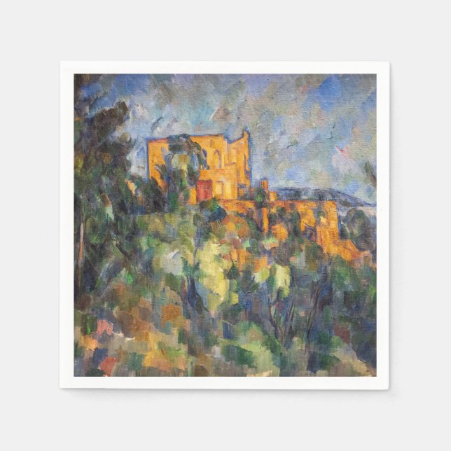 Paul Cezanne - Chateau Noir Serviette (Vorderseite)