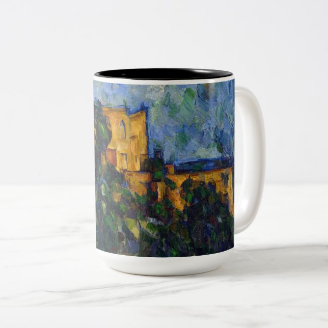 Paul Cezanne - Chateau Noir Zweifarbige Tasse (VorderseiteRechts)
