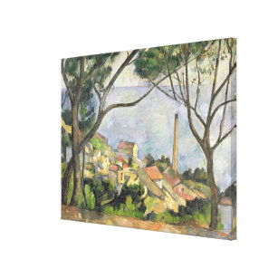 Paul Cezanne   das Meer an l'Estaque, 1878 Leinwanddruck